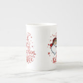 "Dit is het seizoen van Sparkle Bone China Porselein Kop (Voorkant)