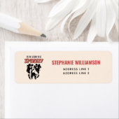 Dit is het seizoen van Spooky Creepy Halloween Etiket (Insitu)