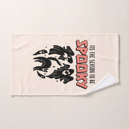 Dit is het seizoen van Spooky Creepy Halloween Handdoek (Handdoek)