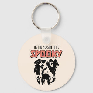 Dit is het seizoen van Spooky Creepy Halloween Sleutelhanger