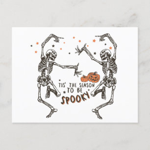 Dit is het seizoen van Spooky Halloween Feestdagenkaart