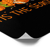 Dit is het seizoen Voetbal Pumpkin Spice Everythin Poster (Hoek)