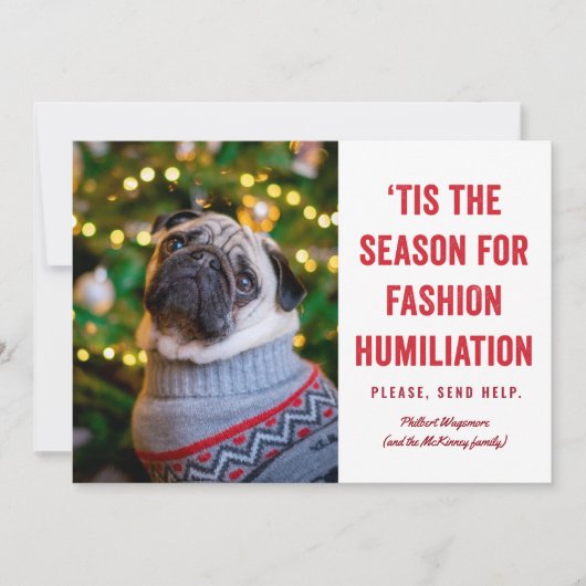 Dit is het seizoen voor de Mode Vernederende Kerst (Voorkant)