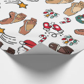 Dit is het seizoen voor deze geweldige cadeauverpa cadeaupapier (Hoek)