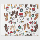 Dit is het seizoen voor deze geweldige cadeauverpa cadeaupapier (Vlak)