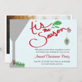 Dit is het seizoen voor feestdagen kaart (Voorkant / Achterkant)