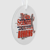 Dit is het seizoen voor feestelijke kerstmis ornament (voorkant)