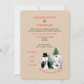 Dit is het seizoen voor het gehuwde wintergeluid kaart (Voorkant)