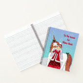 Dit is het seizoen voor het wintermagisch Notitieb Notitieboek (Binnen)