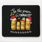 Dit is het seizoen voor Tamales Kerstvakantie Mexi Muismat (Voorkant)