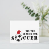 Dit is het seizoen voor voetgangers | Kerstmis Briefkaart (Staand voorkant)