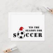 Dit is het seizoen voor voetgangers | Kerstmis Kaart (Voorkant / Achterkant in situ)