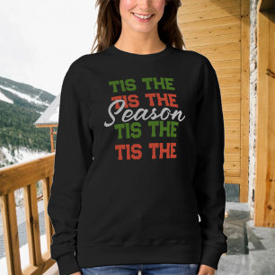 Dit is het seizoen vrolijke kerst trendy winter trui