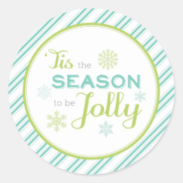 Dit is het seizoen waarin alleen Kerst sticker kan