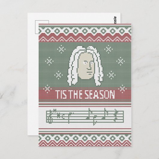 Dit is het seizoen waarin de handel Messiah van br Briefkaart (Voorkant / Achterkant)