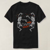 Dit is het seizoen waarin de Herfst halloween dans T-shirt (Design voorkant)
