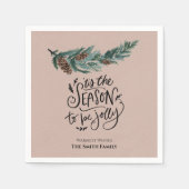 Dit is het seizoen waarin de pijnpijnboom van de W Servet (Voorkant)