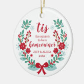 Dit is het seizoen waarin de thuiseigenaar persoon keramisch ornament (Links)