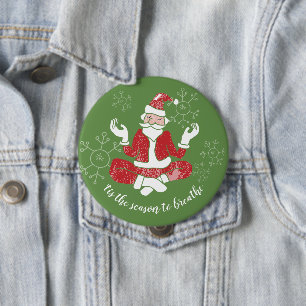 Dit is het seizoen waarin de Yoga Santa wordt door Ronde Button 4,0 Cm