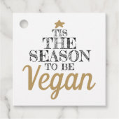 Dit is het seizoen waarin de zwarte en goudtekst v bedankjes labels (Voorkant)