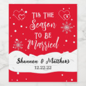 Dit is het seizoen waarin het etiket met gehuwde w (Enkel label)