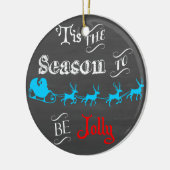 Dit is het seizoen waarin het Ornament Jolly Chalk (Links)