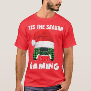 Dit is het seizoen waarin je met kerst kunt spelen t-shirt