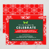 Dit is het seizoen waarin rood en groen worden gev kaart (Voorkant / Achterkant)