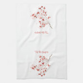 Dit is het seizoen Waterverf Winter Berry Theedoek (Verticaal)