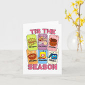 Dit is het seizoen Xmas Kaart Mexican Christmas Pa (Gele Bloem)