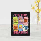 Dit is het seizoen Xmas Kaart Mexican Christmas Pa (Gele Bloem)