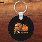 Dit is het Seizoenskoffie-Football dat achterlaat Sleutelhanger (Voorkant)