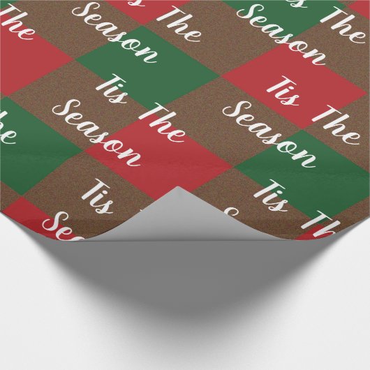 Dit is het seizoensoverlooppapier cadeaupapier (Hoek)