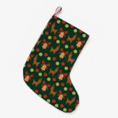 Dit is het Seizoenspatroon Kleine Kerstsok (Voorkant (Hangend))