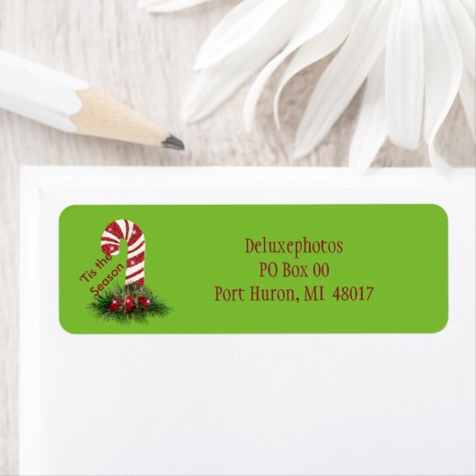 Dit is het Seizoenssnoepkanaal Etiket (Insitu)