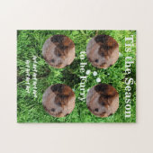 Dit is het seizoensspuitfotopatroon van de pap van legpuzzel (Horizontaal)