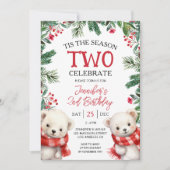 Dit is het tweede seizoen | Polar Beren 2e Verjaar Kaart (Voorkant)