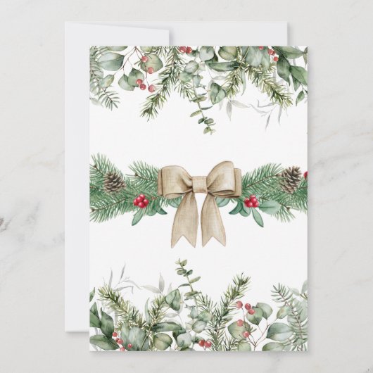 Dit is het tweede seizoen | Winter Eekhoorns 2e ve Kaart (Achterkant)