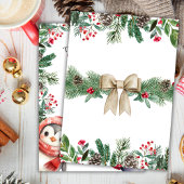 Dit is het tweede seizoen | Winterpinguïns 2e verj Kaart