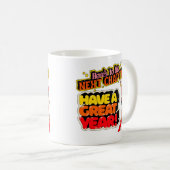 Dit is het volgende hoofdstuk: een geweldig jaar koffiemok (Voorkant rechts)