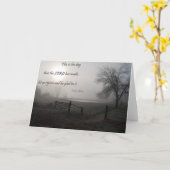 Dit is het Wenskaart van de dag - Psalms 118:24 Kaart (Gele Bloem)