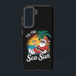 Dit is het Zee Sun Santa Beach Kerst in juli Samsung Galaxy Hoesje<br><div class="desc">Dit is de Zee Kerstmis op de kerstvakantie in juli</div>