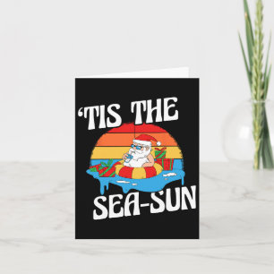 Dit is het Zee Sun Santa Beach Summer Kerstmis in Kaart