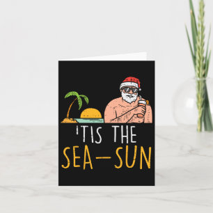 Dit is het Zee Sun Santa Beach Summer Kerstmis in  Kaart