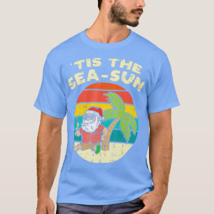 Dit is het Zee Sun Santa Beach Summer Kerstmis in T-shirt