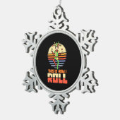 Dit is hoe Actor Roll Tin Sneeuwvlok Ornament (Rechts)