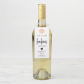 Dit is Hoe Baby's Worden Gemaakt Fles Hanger Label (Op fles)