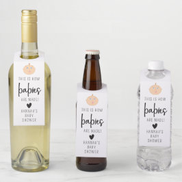Dit is Hoe Baby's Worden Gemaakt Fles Hanger Tags