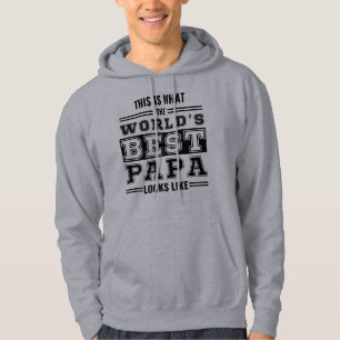 Dit is hoe de beste papa ter wereld eruit ziet hoodie