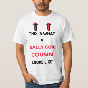 Dit is hoe een echte neef eruit ziet als 2 t-shirt